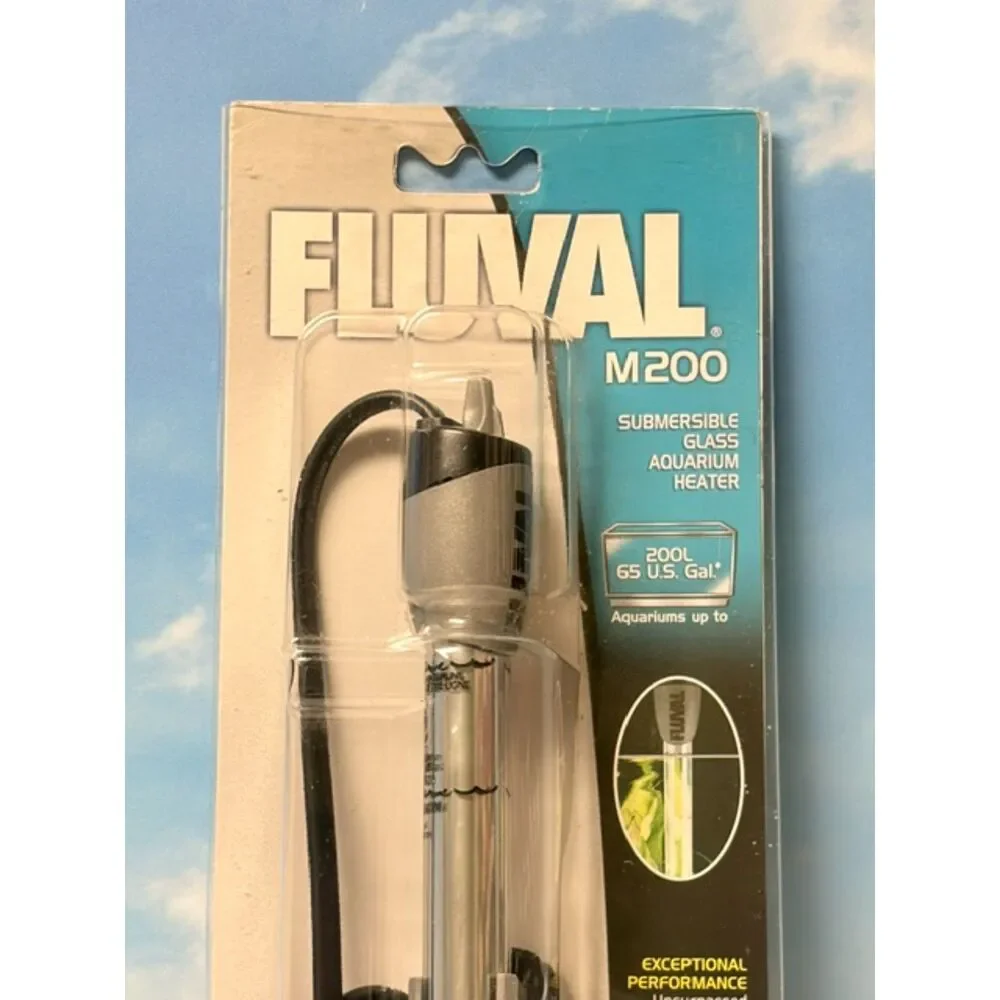 Fluval M200 200W Submersible Glass Aquarium Heater A784 65 Gal New Sealed
